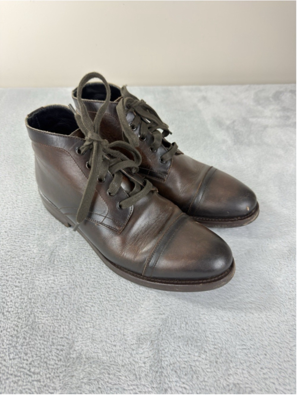 Thursday Boot Co Men's Brown Leather Ankle Boots Size 7